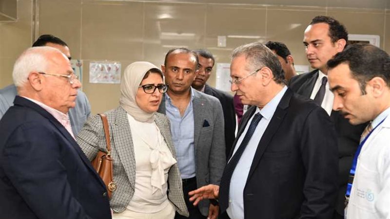 وزيرة الصحة تتفقد