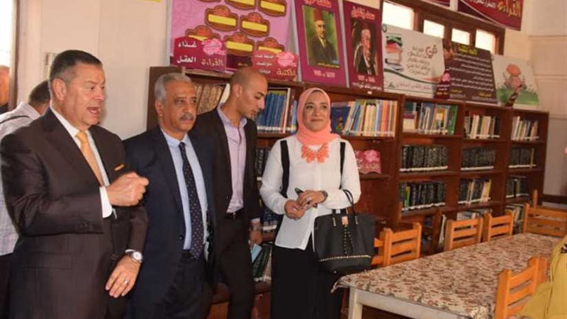 محافظ بني سويف يتفقد