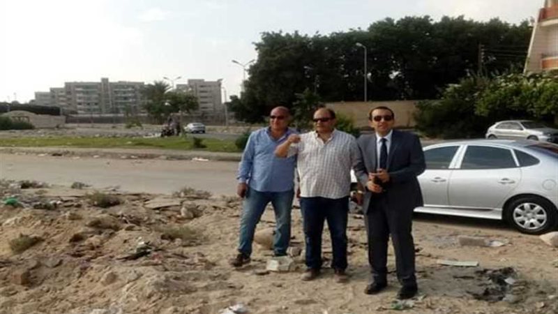 استمرار رفع المخلفات