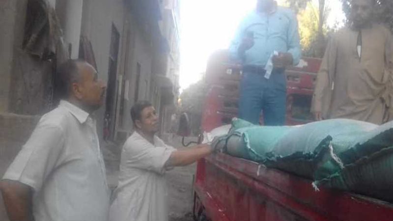 ضبط سيارة محملة بنصف