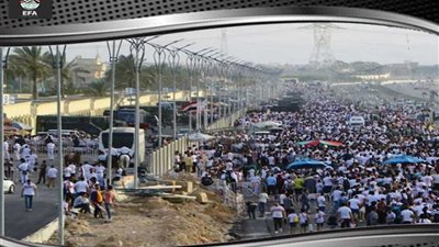 تعرف على خطوط سير الجماهير وتحديد بوابات الدخول إلى برج العرب