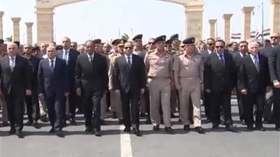 موجز الرابعة.. السيسى يتقدم الجنازة العسكرية للفريق إبراهيم العرابى..وتقديم موعد مباراة السوبر