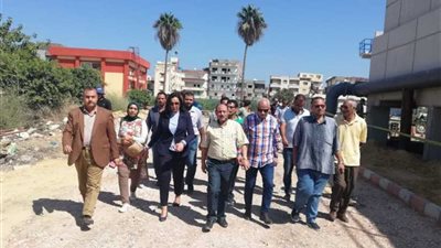 نائب محافظ البحيرة في جولة ميدانية بكفر الدوار.. (صور)