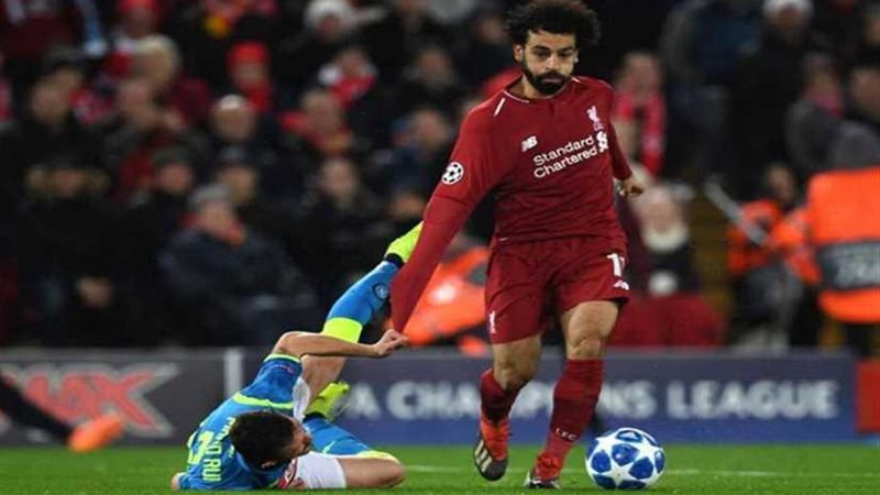 أرقام محمد صلاح أمام