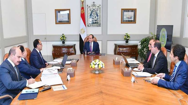 السيسي يوجه بالتركيز