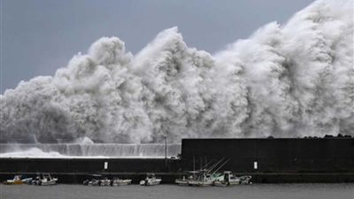 «الأرصاد اليابانية»: إعصار «تاباه» قد يتسبب فى أمطار غزيرة ورياح قوية