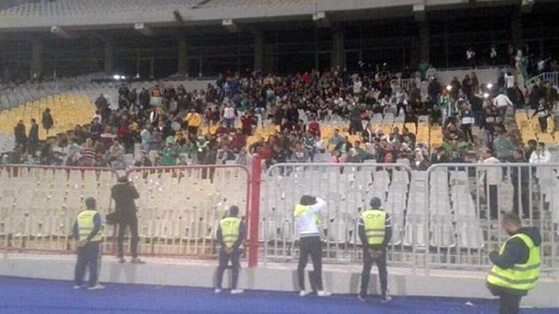 مناوشات بين جماهير