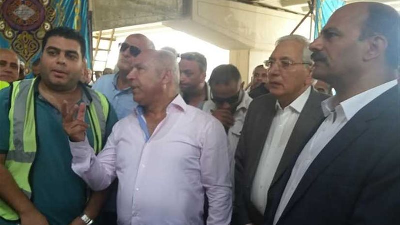 وزير النقل يتفقد