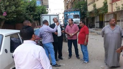 إزالة طوابق مخالفة ببرجين في مدينة بنها