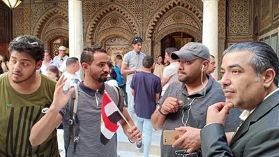 ‎بالصور .. وفد الشباب السعودي في زيارة مجمع الأديان