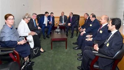 الرئيس السيسي يلتقي رئيس المجر على هامش اجتماعات الأمم المتحدة