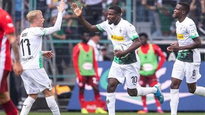 بورسيا مونشنجلادباخ يفوز علي فورتونا دوسلدورف 2ـ1 في الدوري الالماني