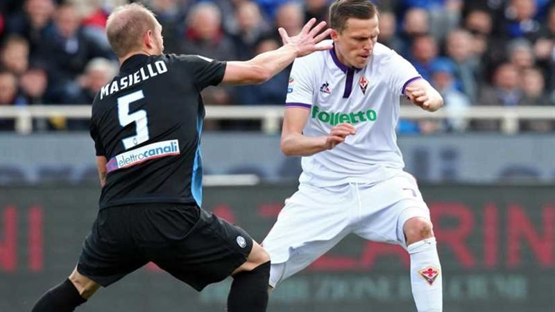 تعادل فيورنتينا وأتلانتا