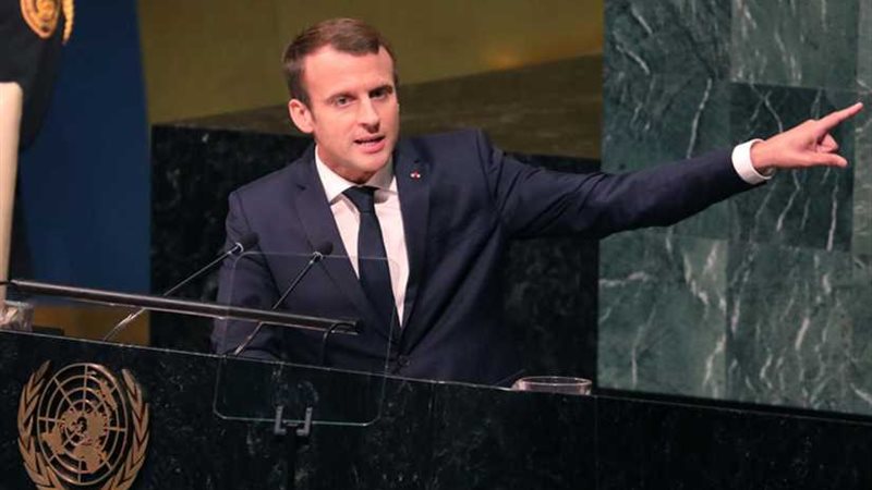 ماكرون أمام الأمم