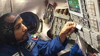 الإماراتي هزاع المنصوري يدون اسمه ضمن 239 زائراً لمحطة الفضاء الدولية من 19 دولة