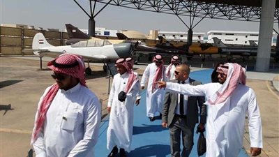 بالصور.. وفد قيادات الشباب السعودي يزور متحف القوات الجوية