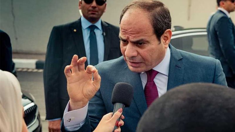 عاجل.. الرئيس السيسي: