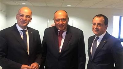 وزراء خارجية مصر وقبرص واليونان يؤكدون التطلع لانعقاد القمة الثلاثية الشهر المقبل بالقاهرة