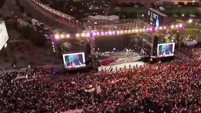 مليونية في حب الوطن رسالة للفوضويين: الشعب اختار الاستقرار ويدعم مواصلة مسيرة التنمية