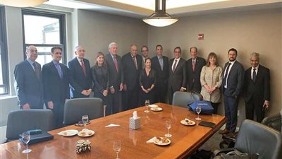 شكري يلتقي وفد اللجنة اليهودية الأمريكية على هامش أعمال الجمعية العامة للأمم المتحدة