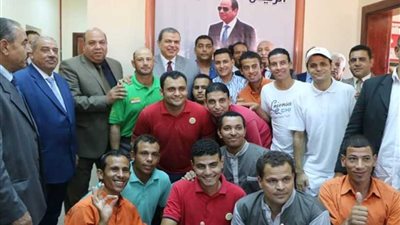 رئيس جامعة المنيا يشهد حفل استقبال الطلاب الجُدد