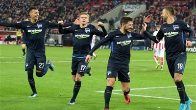 هيرتا برلين يفوز على كولن برباعية نظيفة في الدوري الألماني