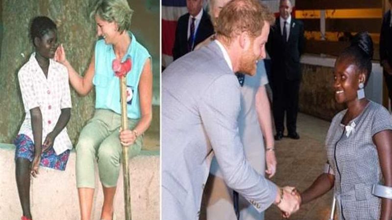 الأمير هاري يلتقي