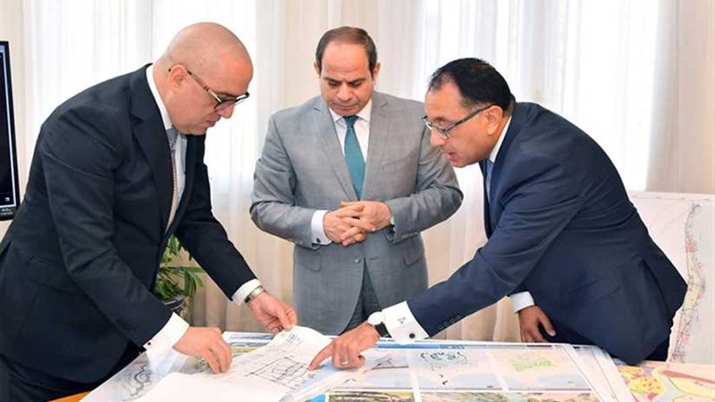 الرئيس يبحث مع رئيس