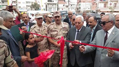 افتتاح مدرسة عرفة عبد المطلب الثانوية العسكرية بمركز دكرنس