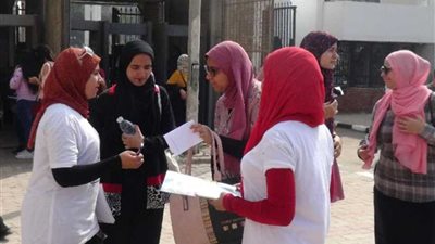 مهرجان ترفيهي للترحيب بالطلاب في جامعة المنيا