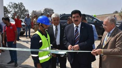 افتتاح محطة مياه لخدمة 7 مناطق سكنية بالخانكة