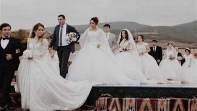 حفل زفاف في داغستان يدخل موسوعة 