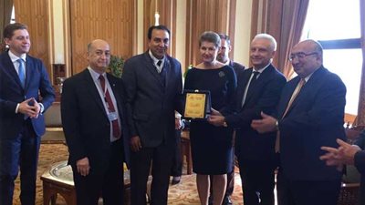 الخارجية تحتفل بسفير بيلاروسيا