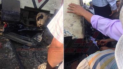 ارتفاع عدد ضحايا قطار البحيرة لـ 3.. صور