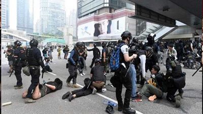 هونج كونج: إلقاء القبض على 269 متظاهرًا خلال يوم واحد