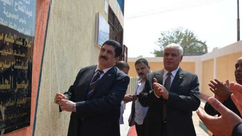 محافظ القليوبية بقتتح