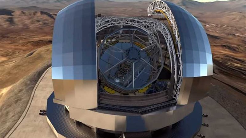 تشيلي تبني أكبر تلسكوب