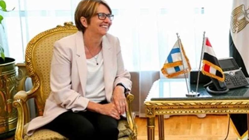 سفيرة فنلندا بالقاهرة