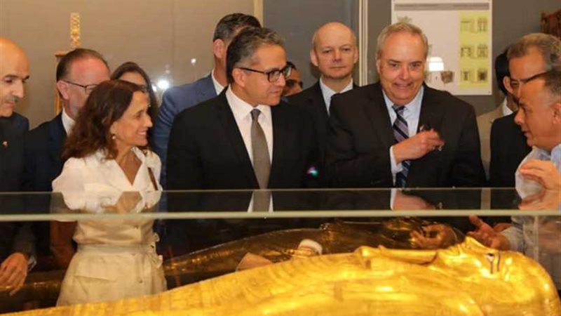 عودة أهم تابوت ذهبي