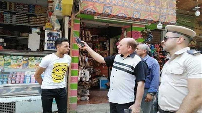 رفع الإشغالات بشوارع