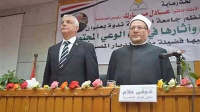 مفتي الجمهورية: الشعب يعيش معركة لا تقل شرفًا عن معركة السادس من أكتوبر