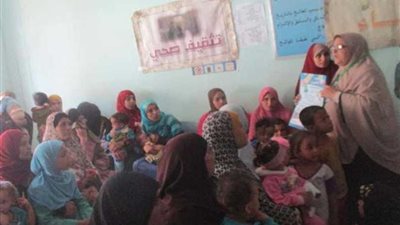 فحص 1642 مريضا في 12 عيادة متنقلة ببني سويف