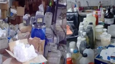 ضبط أطنان مستحضرات تجميل منتهية الصلاحية في الإسكندرية