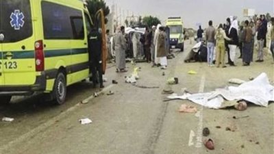 مصرع موظف وإصابة آخر في حادث مرور بالمنيا الجديدة