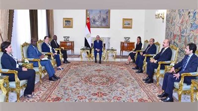 الرئيس السيسي يؤكد التطلع لتحويل مصر إلى مركز إقليمي لإدارة أعمال التنمية الزراعية في المنطقة