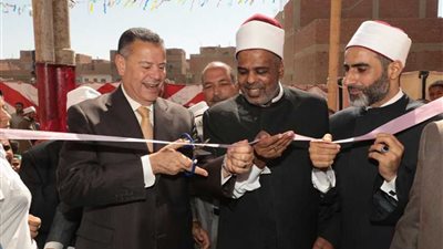 افتتاح مسجد إبراهيم مندور بصفط الشرقية مركز الواسطى