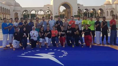 الفولي وجابر يؤازران منتخب مصر ببطولة العالم الشاطئية للتايكوندو