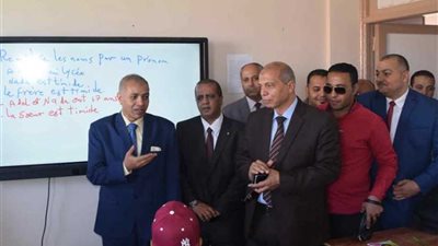 إحلال وتجديد مدرسة المشير عبد الحكيم عامر الثانوية بسمالوط.. (صور)