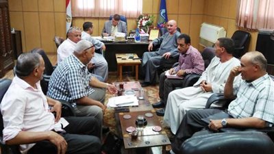 مشاكل تسويق القطن على طاولة اجتماع اللجنة العليا بزراعة البحيرة