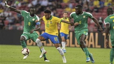 البرازيل تتعادل مع السنغال وديا 1ـ1